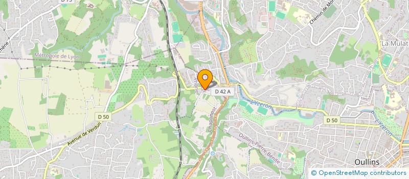 localisation de l'entreprise CO-EXPLOITATION CUNY  SAINTE-FOY-LES-LYON