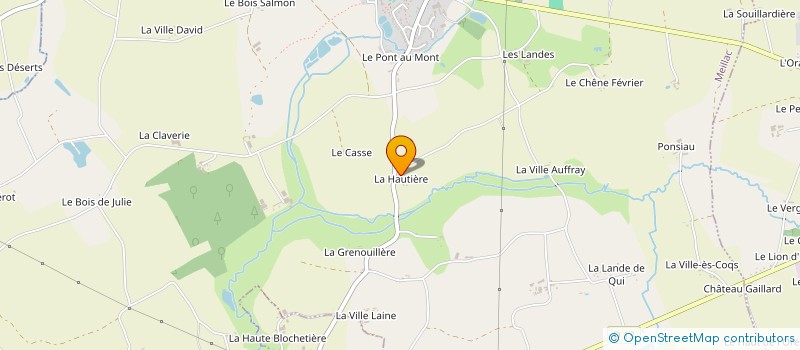 localisation de l'entreprise CO-EXPLOITATION DOREL à COMBOURG