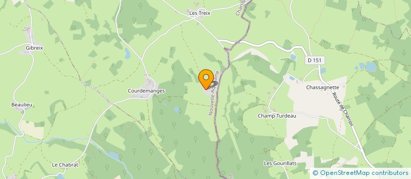 localisation de l'entreprise CO EXPLOITATION FERME DE LA VALETTE à CHARRON