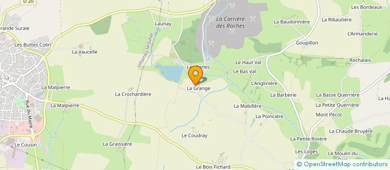 localisation de l'entreprise CO EXPLOITATION GAUTIER à COURCITE