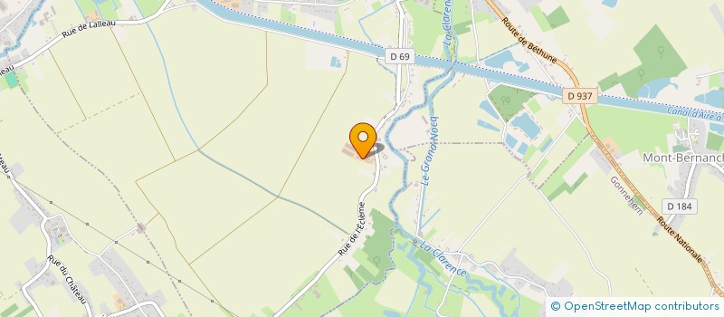 localisation de l'entreprise CO-EXPLOITATION HELLEBOID  ROBECQ