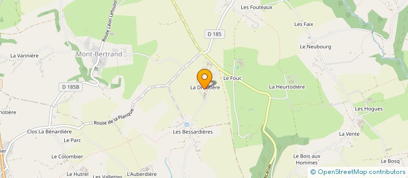 localisation de l'entreprise CO EXPLOITATION JEAN BAPTISTE à SOULEUVRE EN BOCAGE