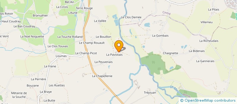 localisation de l'entreprise CO EXPLOITATION LAMBARD  TALENSAC