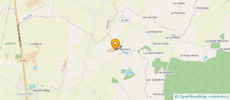 localisation de l'entreprise CO EXPLOITATION LAUMONIER  COMMER