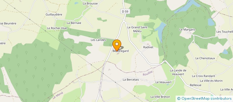 localisation de l'entreprise CO-EXPLOITATION LECUYER à PLENEE-JUGON