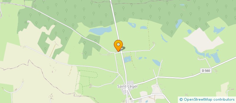 localisation de l'entreprise CO EXPLOITATION LEFEVRE à SAINT-LEGER