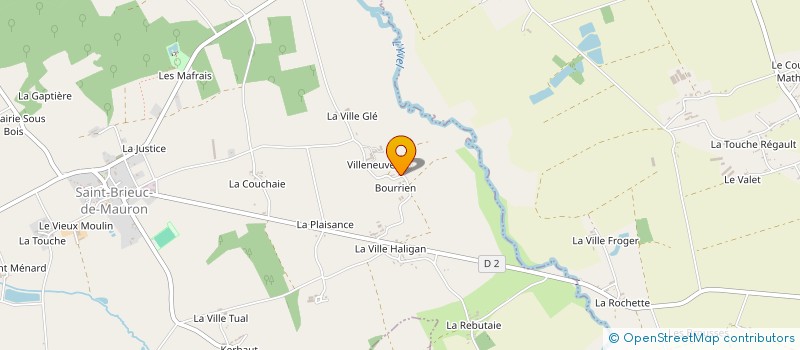 localisation de l'entreprise CO EXPLOITATION PIGOT  TREHORENTEUC