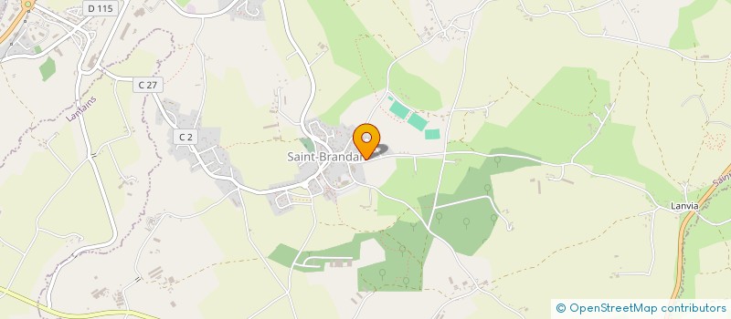 localisation de l'entreprise CO-EXPLOITATION RICHARD à SAINT-BRANDAN