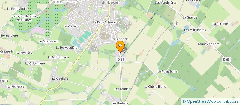 localisation de l'entreprise CO-EXPLOITATION RIPAULT JA ET MF à SAINT-MARS-DU-DESERT