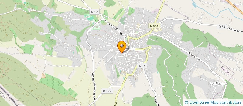 localisation de l'entreprise CO.FE.BAT à EGUILLES