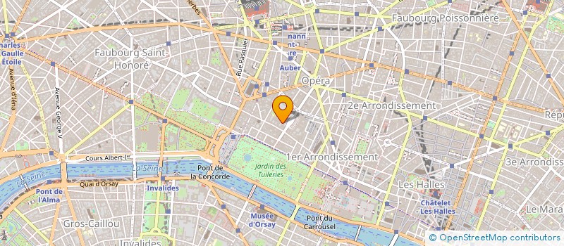 localisation de l'entreprise CO FUND I  PARIS