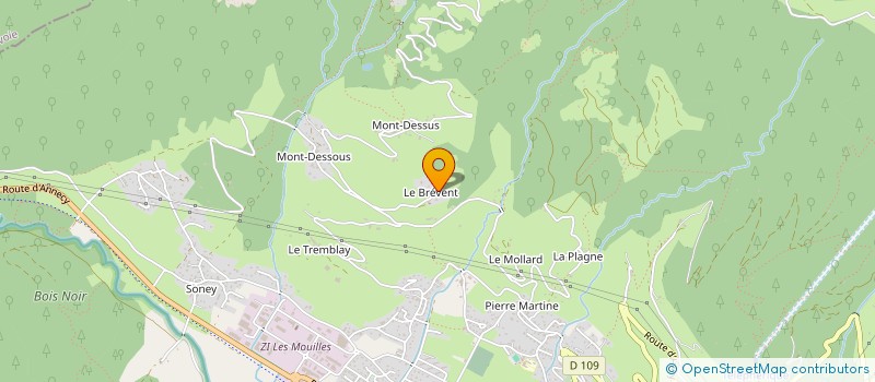 localisation de l'entreprise CO'INCIDENCE à UGINE