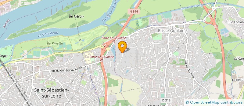 localisation de l'entreprise CO-INCIDENCES à SAINT-SEBASTIEN-SUR-LOIRE