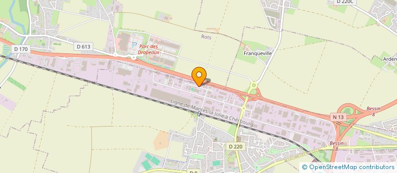 localisation de l'entreprise CO-INVEST  CARPIQUET