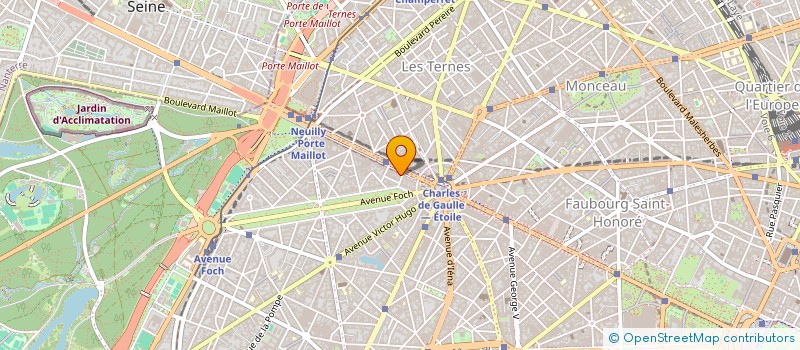 localisation de l'entreprise CO-INVEST FIRST RING  PARIS