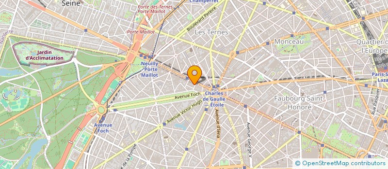 localisation de l'entreprise CO-INVEST HOSPITALITY  PARIS