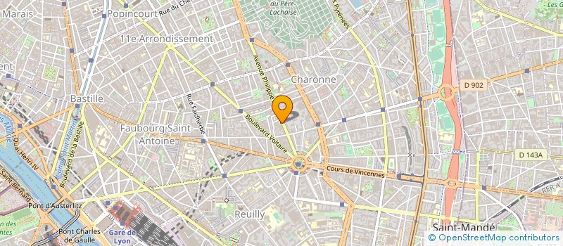 localisation de l'entreprise CO J T  PARIS