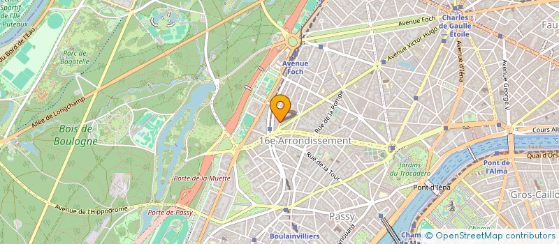 localisation de l'entreprise CO-JA  PARIS