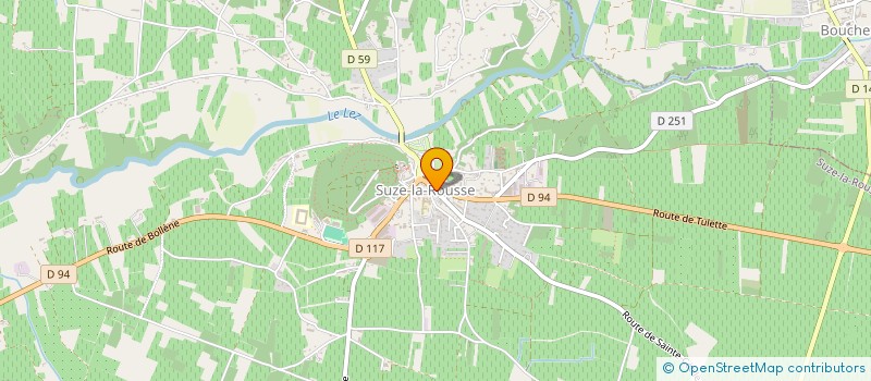 localisation de l'entreprise CO&KE  SUZE-LA-ROUSSE