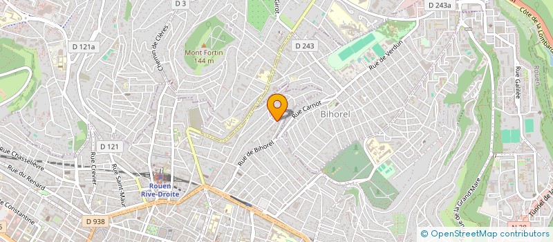 localisation de l'entreprise CO-LIBRIS  ROUEN