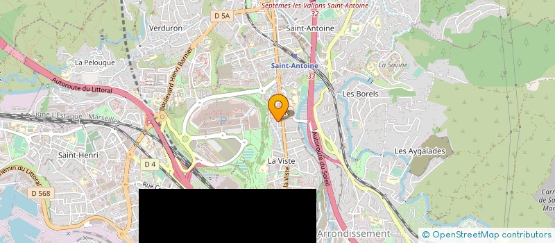localisation de l'entreprise CO.MA.TR.EX à MARSEILLE