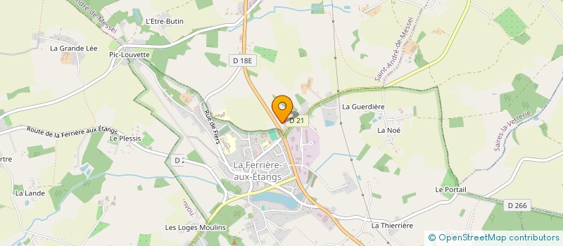 localisation de l'entreprise CO ME ORN à SAINT ANDRE DE MESSEI