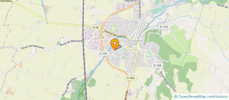 localisation de l'entreprise CO METH à CHABEUIL