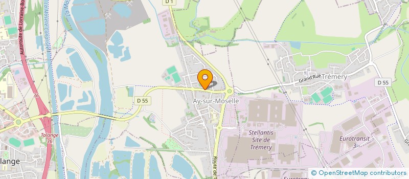 localisation de l'entreprise CO'METZ  AY-SUR-MOSELLE