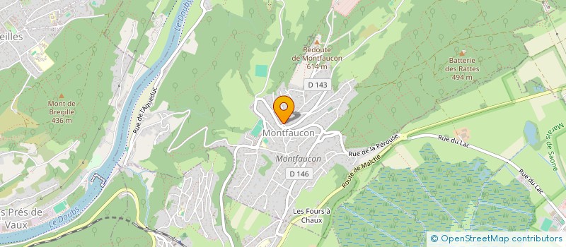 localisation de l'entreprise CO-NAISSANCE à MONTFAUCON