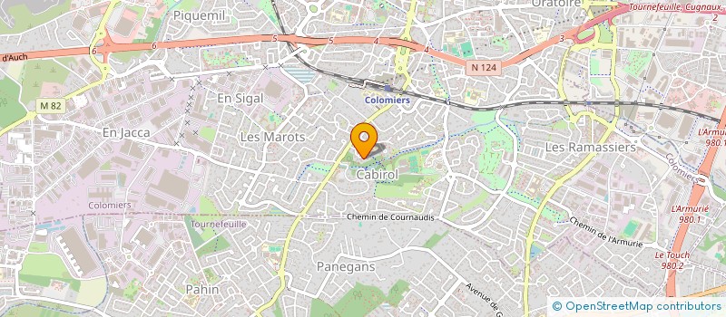 localisation de l'entreprise CO-PIL à COLOMIERS