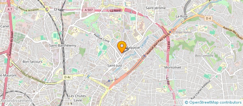 localisation de l'entreprise CO PILOTE  MARSEILLE 13