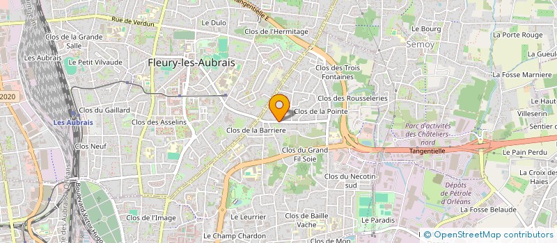 localisation de l'entreprise CO-PILOTE.IT à ORLEANS
