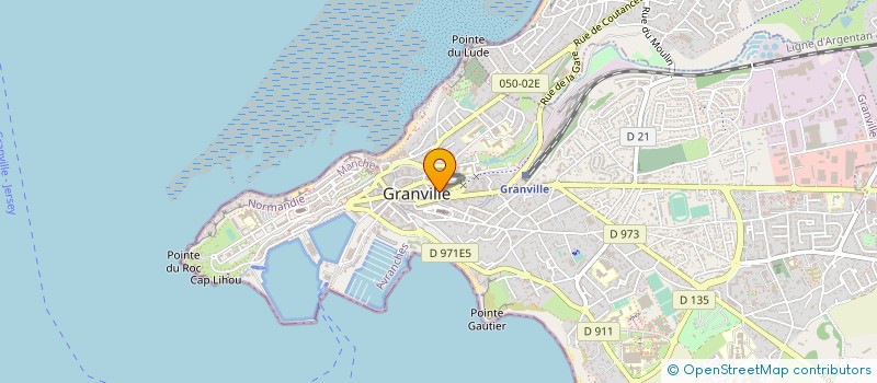 localisation de l'entreprise CO-PILOTES SERVICES  GRANVILLE