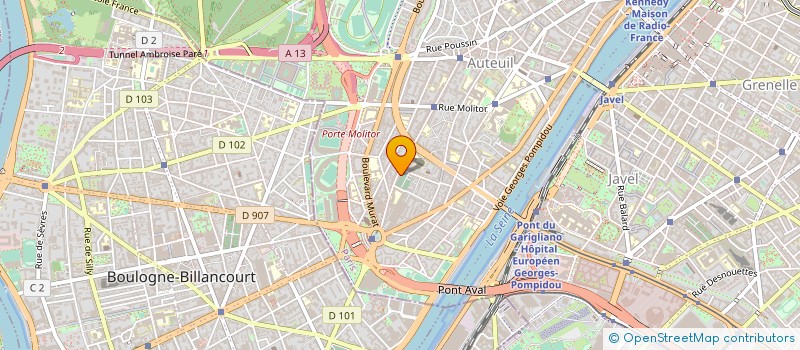localisation de l'entreprise CO.PRO.GI. SOC CONST.PROMO GEST INVEST à PARIS