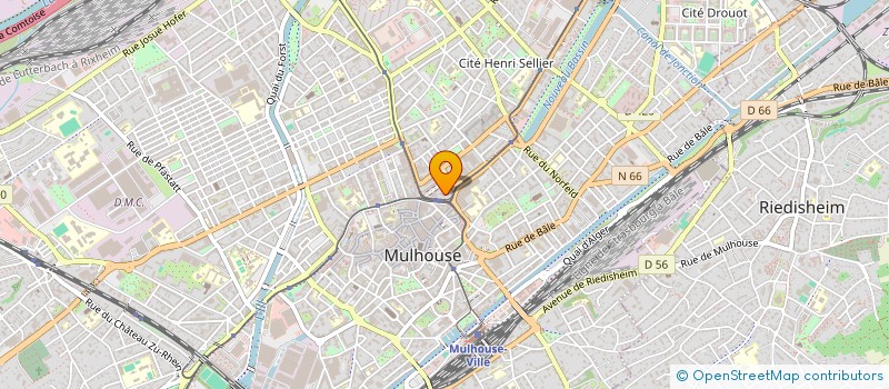 localisation de l'entreprise CO PROCESSING à MULHOUSE