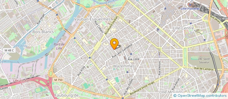 localisation de l'entreprise CO-PROPRIETE COLBERT à LILLE