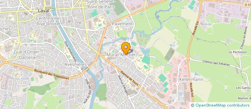 localisation de l'entreprise CO PROPRIETE IMMEUBLE BONAPARTE 2 à LAVAL