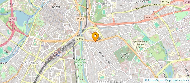 localisation de l'entreprise CO PROPRIETE PLANTIERES  METZ