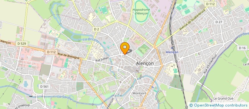 localisation de l'entreprise CO PROPRIETE RESIDENCE LANCREL à ALENCON