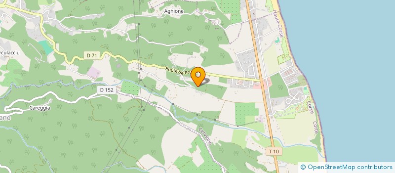 localisation de l'entreprise CO'R.S.E CONSEIL à CERVIONE