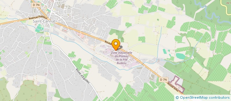 localisation de l'entreprise CO RE CI  SAINT-CANNAT