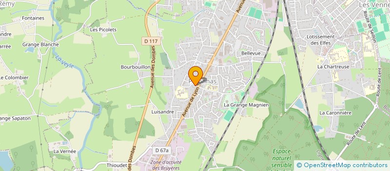 localisation de l'entreprise CO.RE.S  PERONNAS