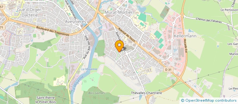 localisation de l'entreprise CO'RH à LAVAL
