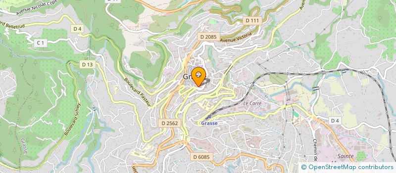 localisation de l'entreprise CO.RIANDRE  GRASSE