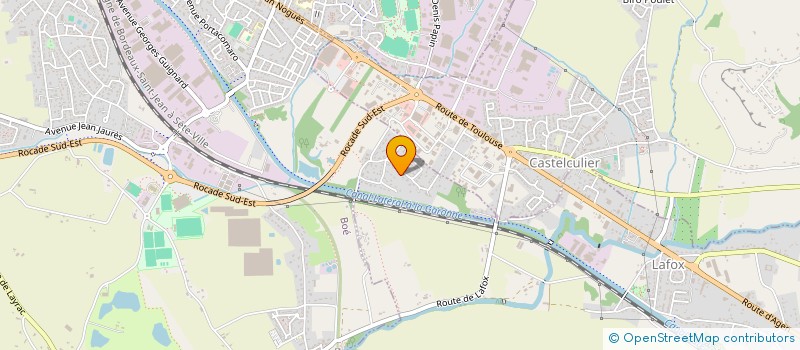 localisation de l'entreprise CO.SEV.AL  BOE