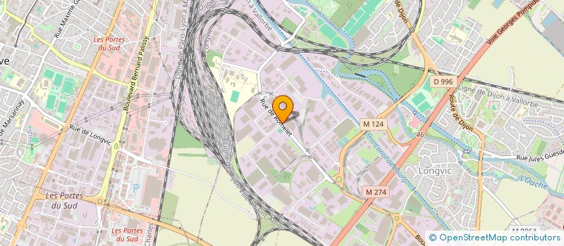 localisation de l'entreprise CO.SIE à LONGVIC