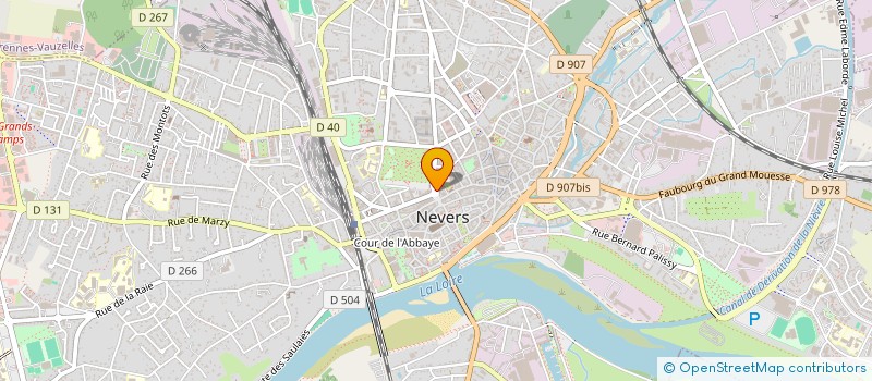localisation de l'entreprise CO-SPACES à NEVERS