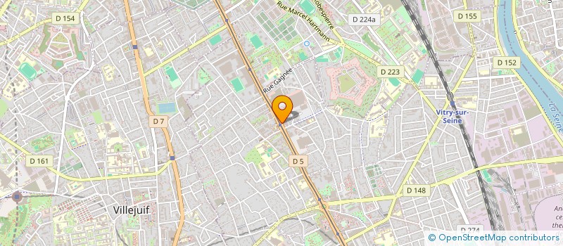 localisation de l'entreprise CO - TE  VITRY-SUR-SEINE