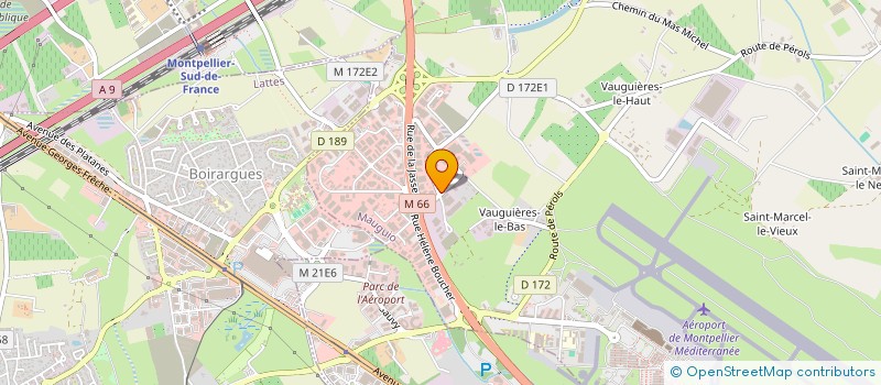 localisation de l'entreprise CO.TE.B COMMER TECHNIQUE BATIMENT  MAUGUIO