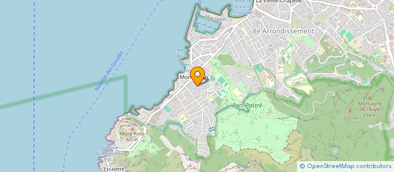 localisation de l'entreprise CO-THINK WORK  MARSEILLE